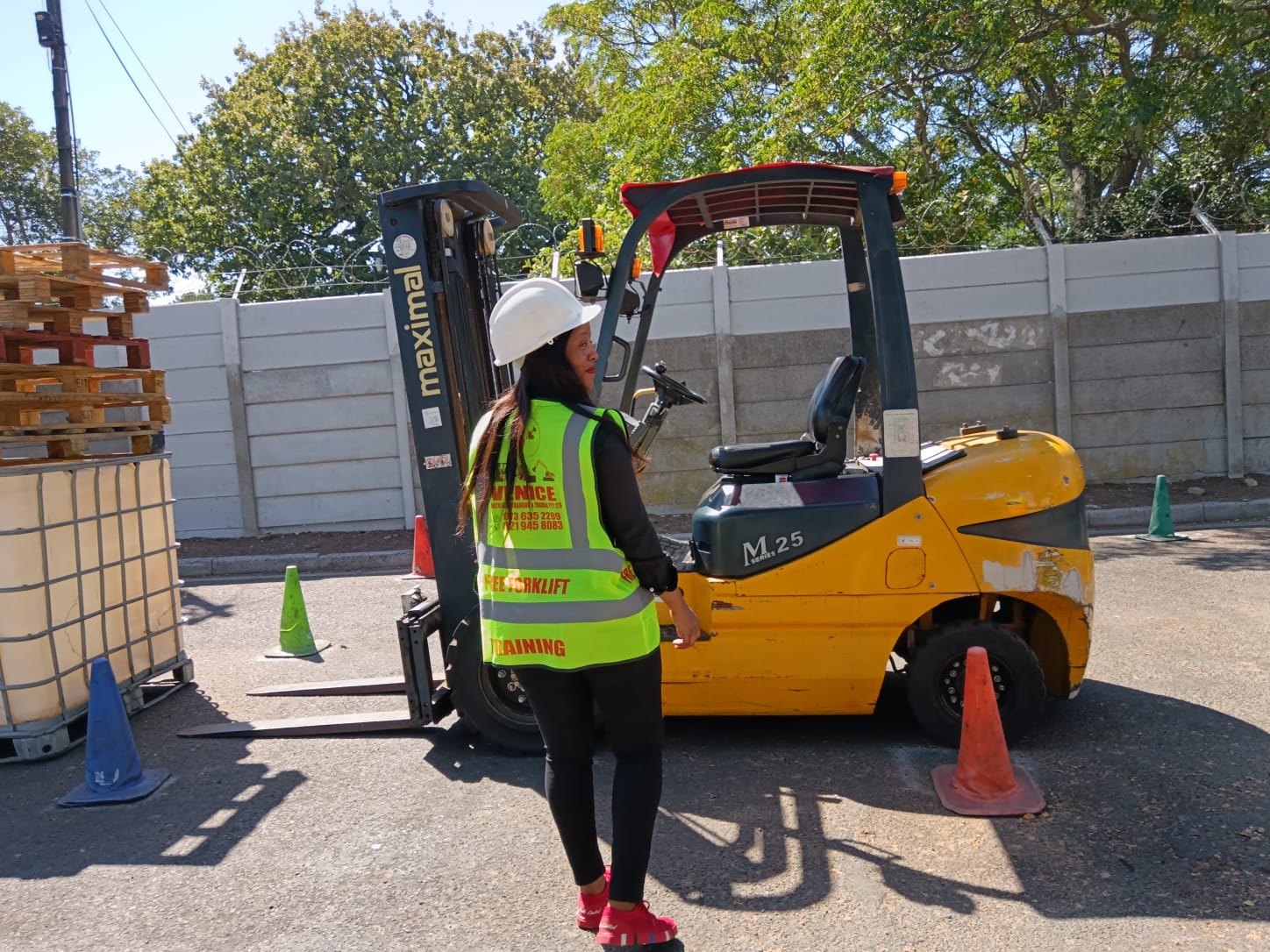 Forklift training