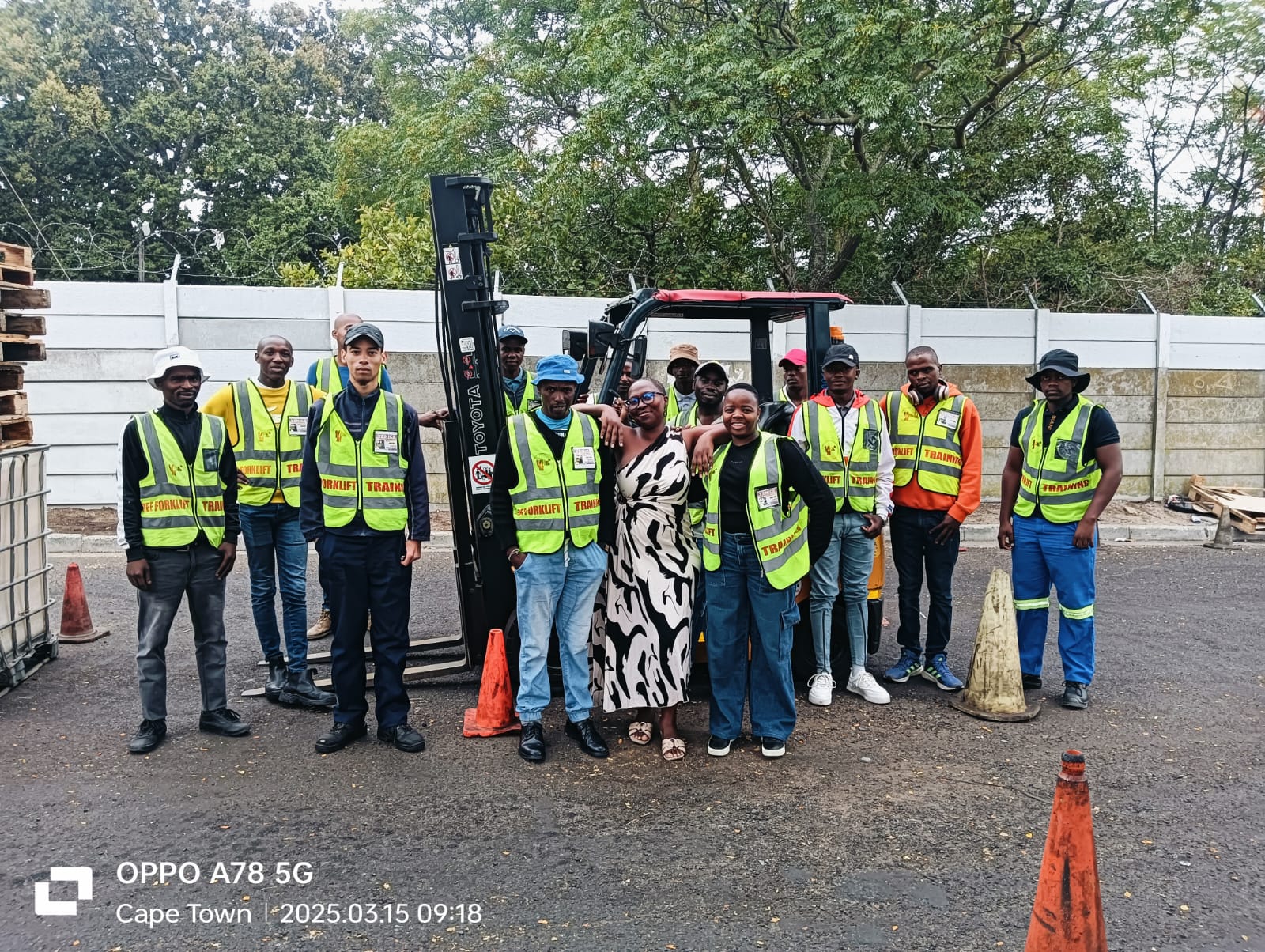 Forklift training Philippi