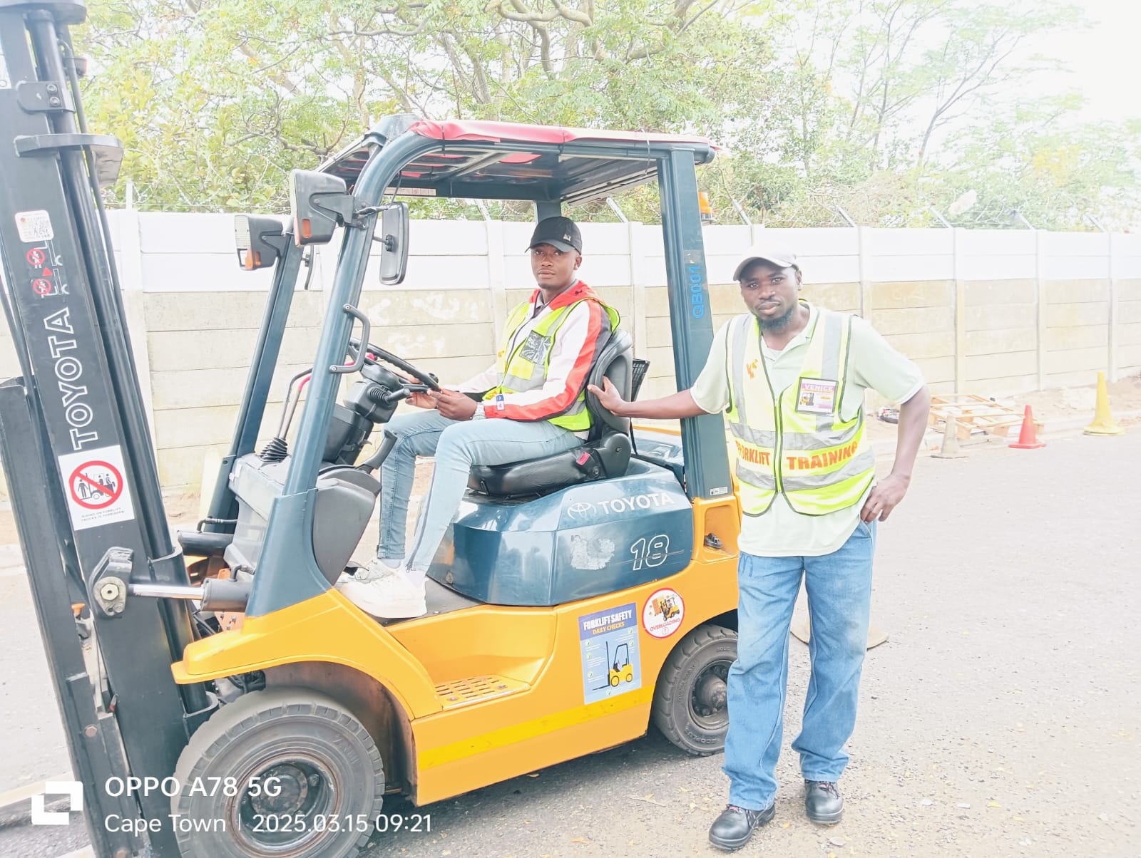 Forklift training Mitchell’s Plain Cape Town